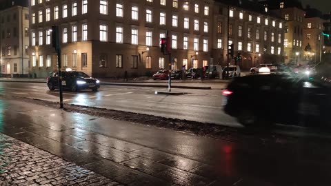 Night Shots In Stockholm Sweden