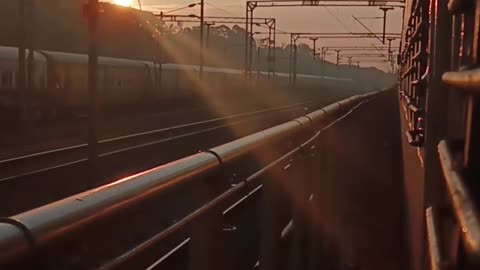 Train vibes in kerala