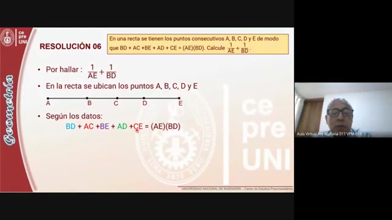 CEPRE UNI 2021 - 2 | SEMANA 01 | GEOMETRÍA S01