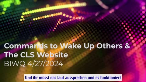 Befehle zum Erwecken anderer & Die CLS-Webseite