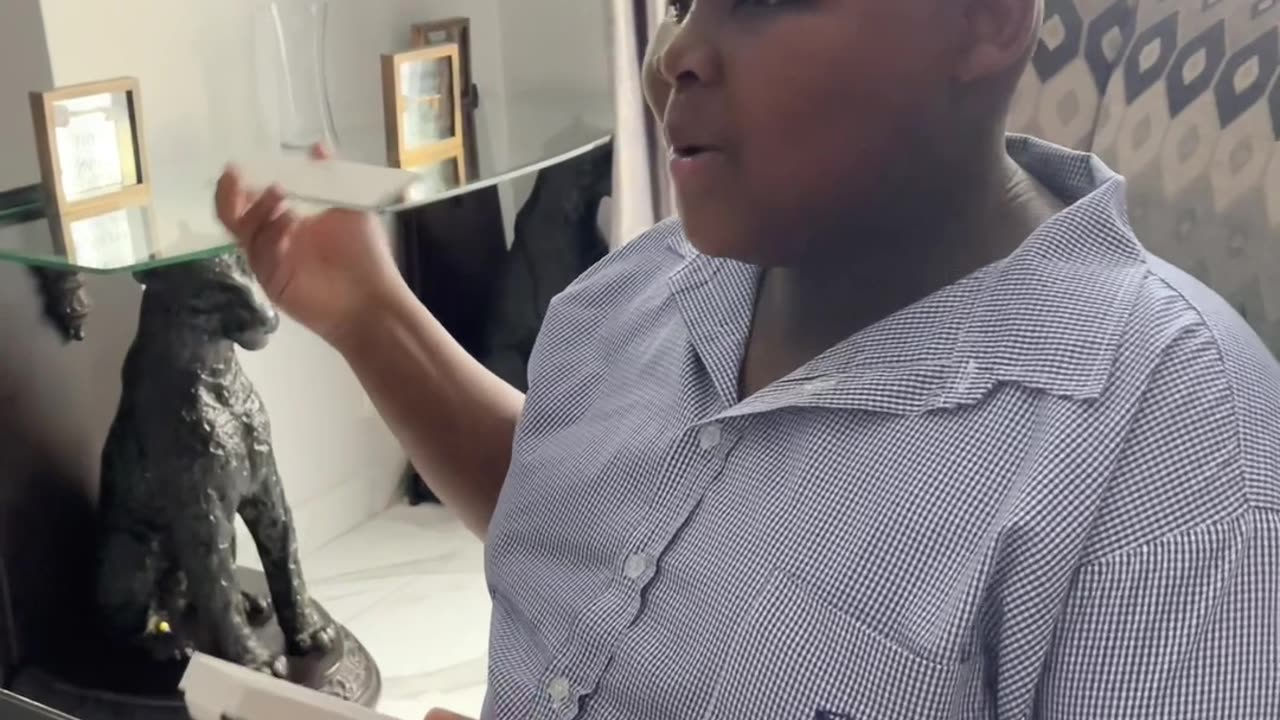 Hard-Working Teen Rewarded With Tablet