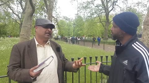 Speakers Corner_Uncle Sam & Saeed talk about Jihad again_they can do Jihad if th