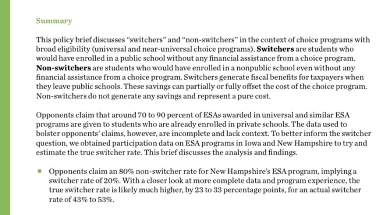 Who Does School Choice Benefit