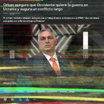 Orban asegura que Occidente quiere la guerra en Ucrania y augura un conflicto largo