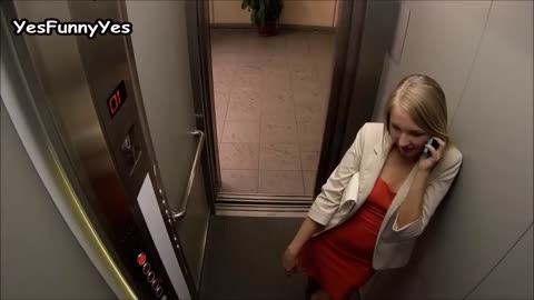 Falling Elevator Prank | YesFunnyYes