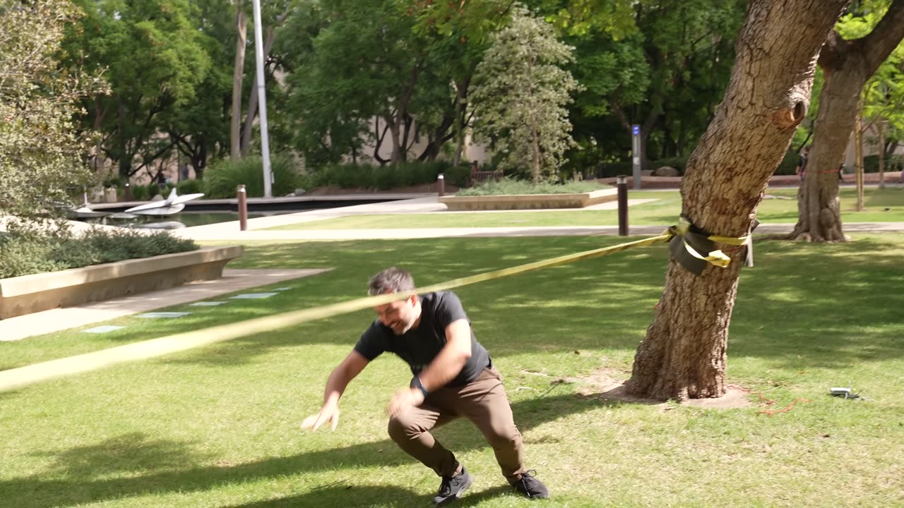 A Robot That Walks, Flies, Skateboards, Slacklines