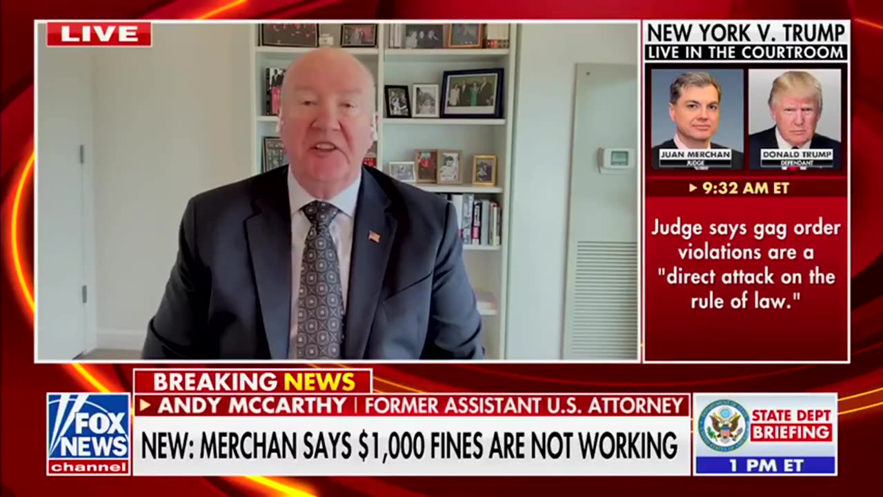 Judge Who Donated to Biden Threatens Trump With Jail Time