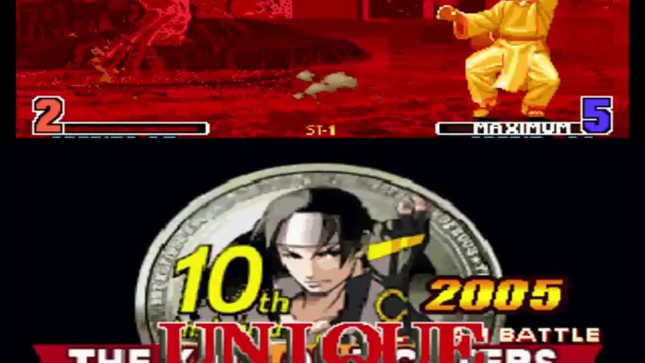 Kusanagi vs Chin🔥(kof 2005 unique)