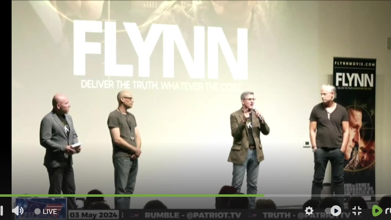 flynn movie q&a on patriot.tv