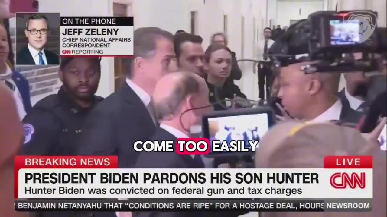 🚨 NEW: CNN just ADMITTED Biden pardoned Hunter for ALL crimes for the past 11 ...