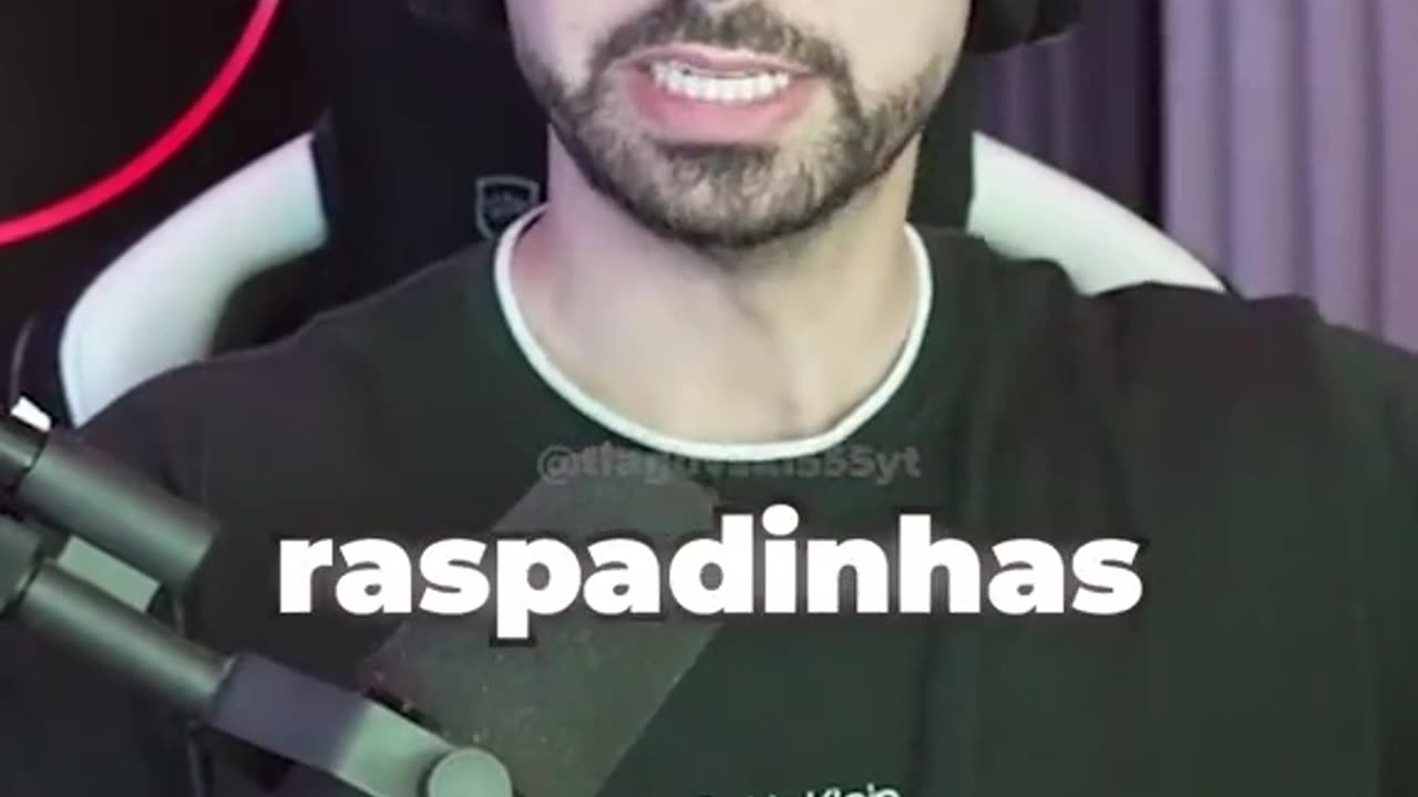 Tiagovski e o scam das raspadinhas