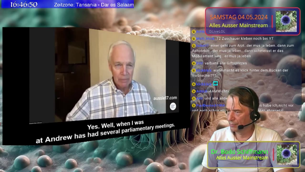 May 4, 2024..BOSCHIMO 🇩🇪🇦🇹🇨🇭🇪🇺🇹🇿🐰ALLES AUßER MAINSTREAM..🎇🥇👉 Prof． Angus Dalgleish， fordert ein sofortiges Verbot der mRNA-Gentherapie