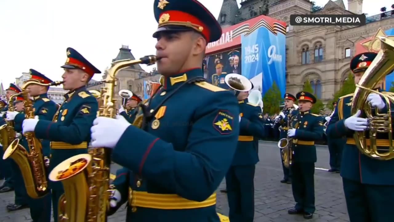 🇷🇺 The anthem of the Russian Federation is being performed