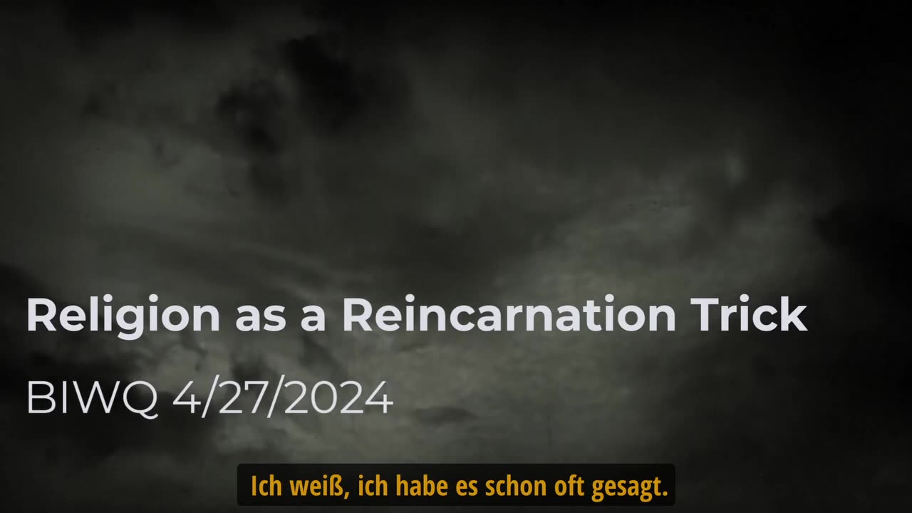 Religion als Reinkarnationstrick