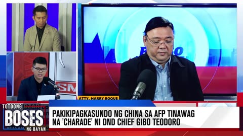 Pakikipagkasundo ng China sa AFP, tinawag na 'charade' ni DND Chief Gibo Teodoro