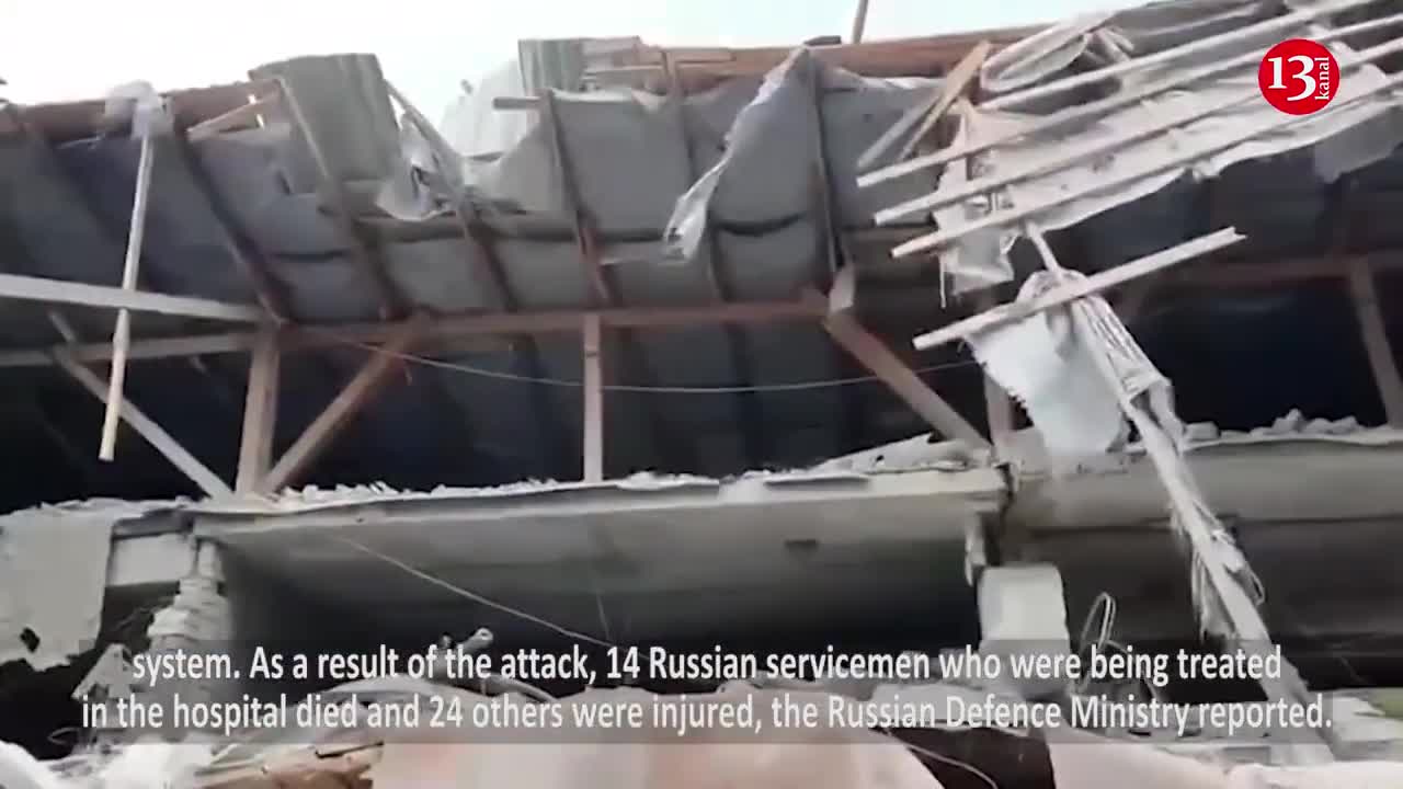 Ukrainian troops hit with “HIMARS” hospital where Russian soldiers were treated: 14 dead, 24 injured