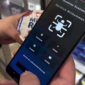 German software developer creates 'Insect Food Scanner' App