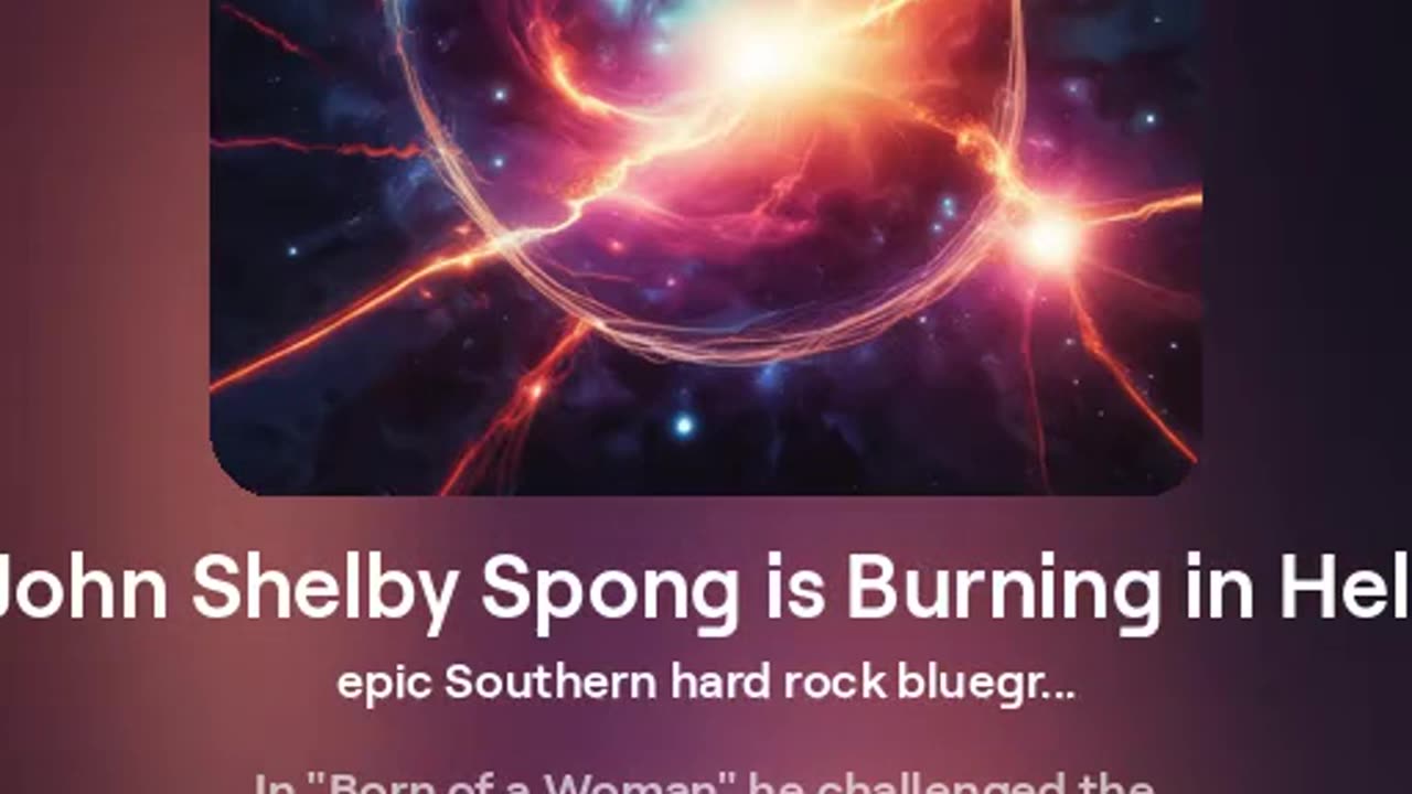 John Shelby Spong Is Burning In Hell