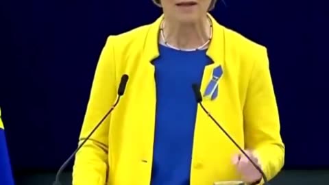 (September 14th 2022) Ursula Von der leyen lying about Russia's Military to keep the war going