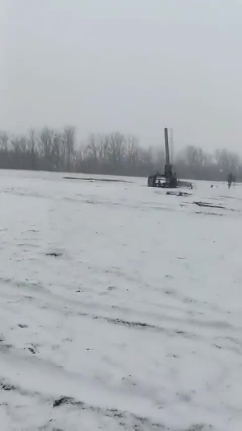 Firing the Truly Massive 220mm Mortar Shell