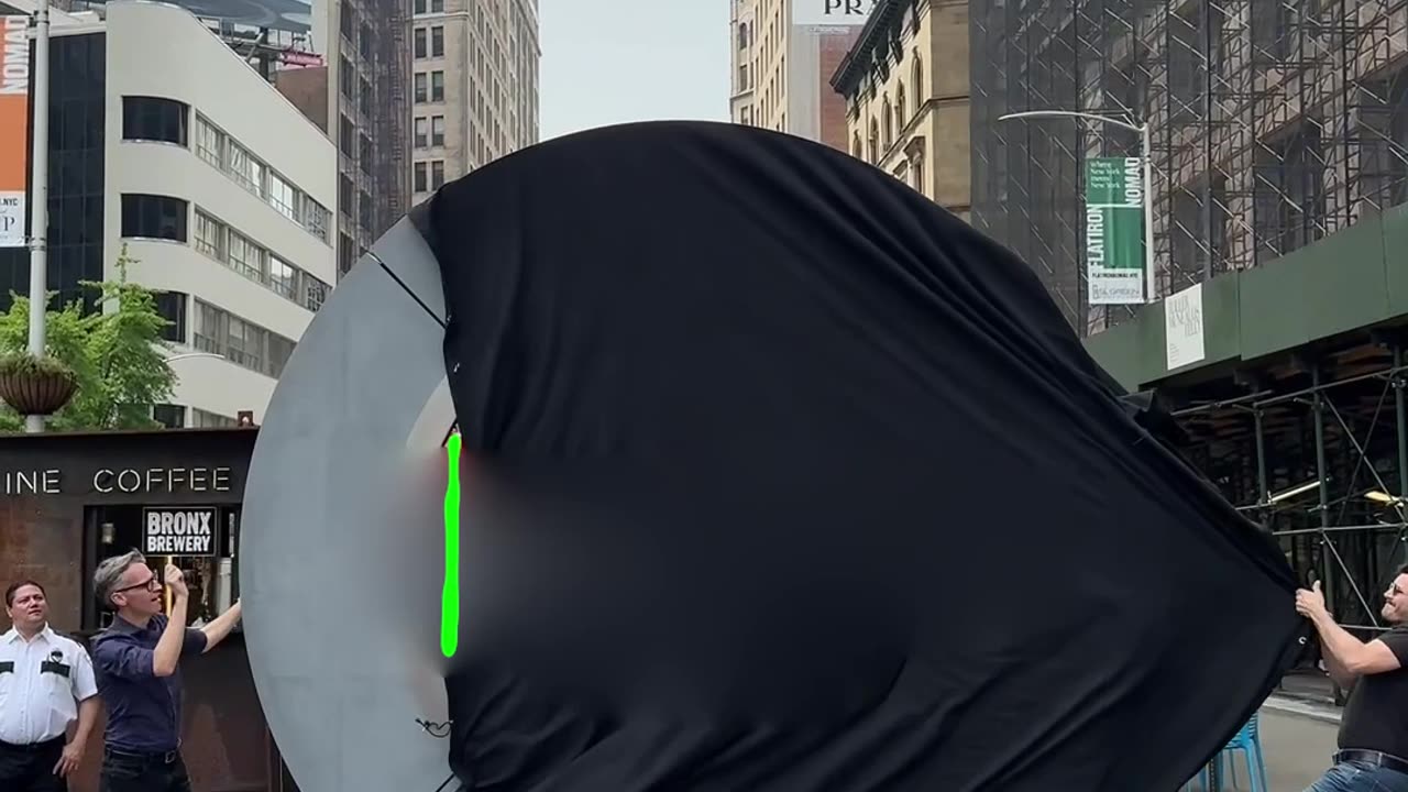 New York Portal | Green Screen