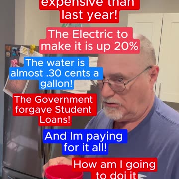 I'm paying for it all!