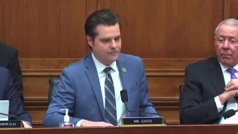 Matt Gaetz offers amendment to begin hearings with the Pledge of Allegiance...Jerry Nadler objects