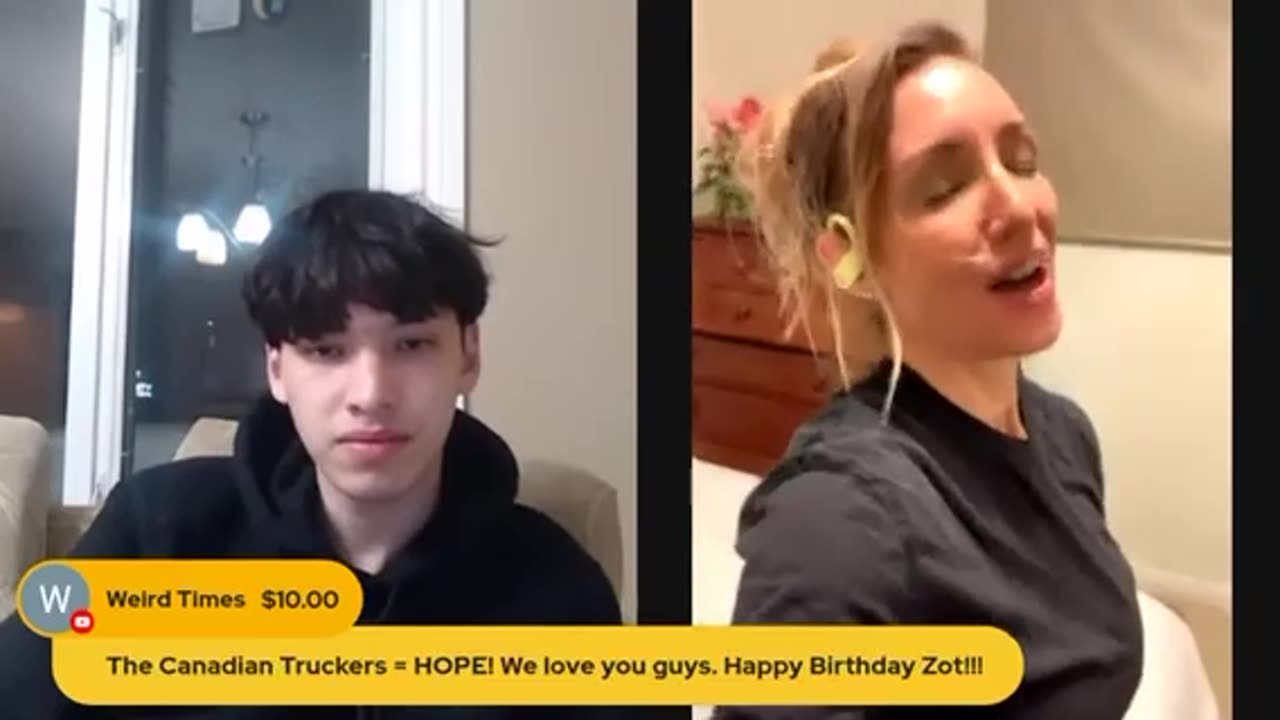 Mathieu Garcia known as ZOT on YouTube interview people