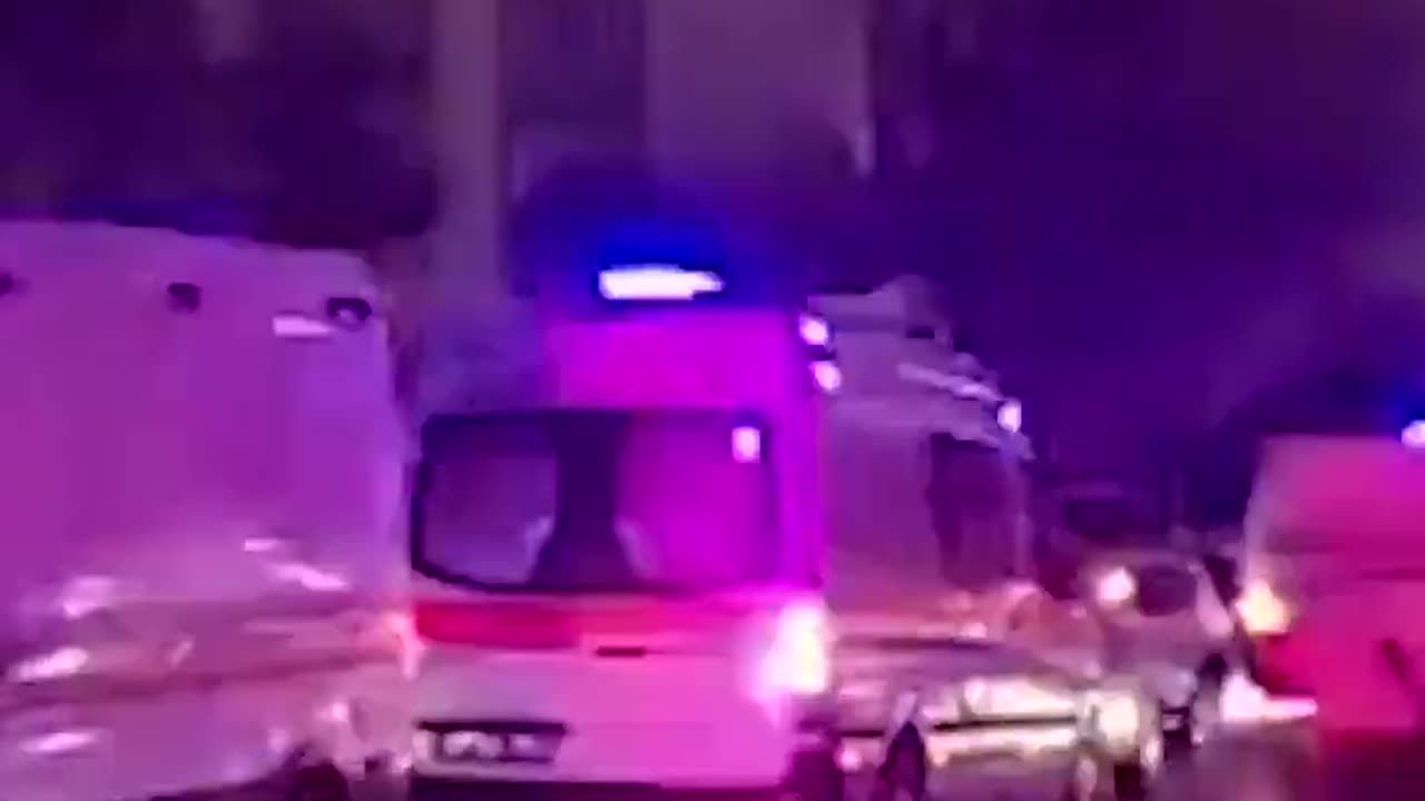 Another clip from the damage of a earthquake in Turkey