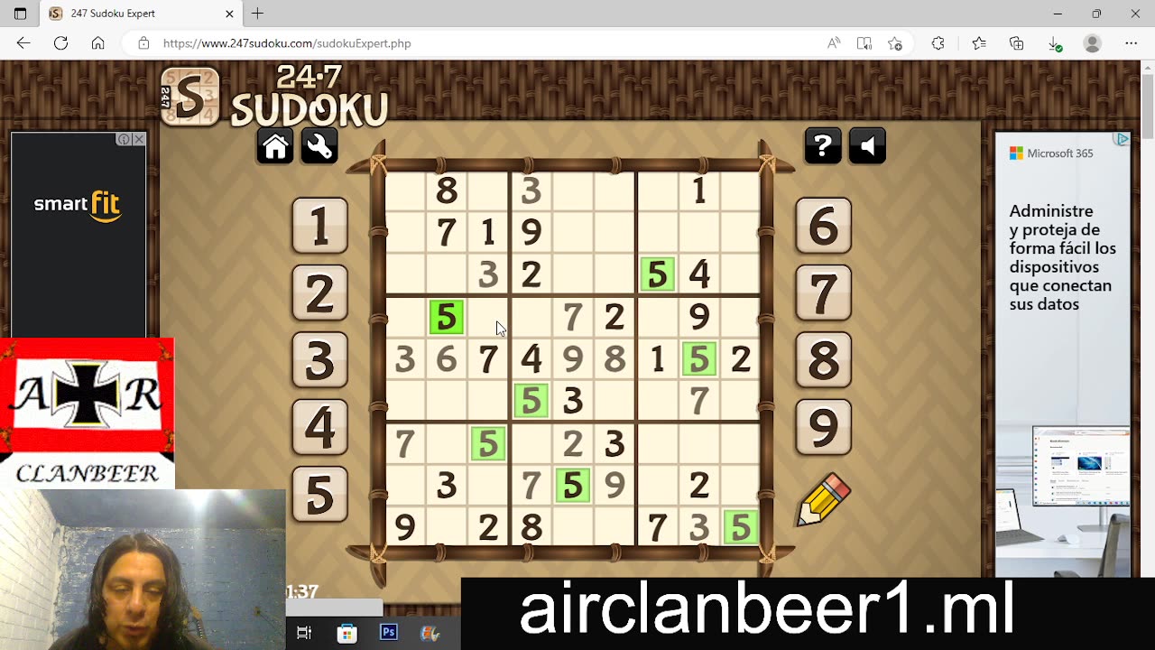 sudoku expert, finally 1 solved on time,lol