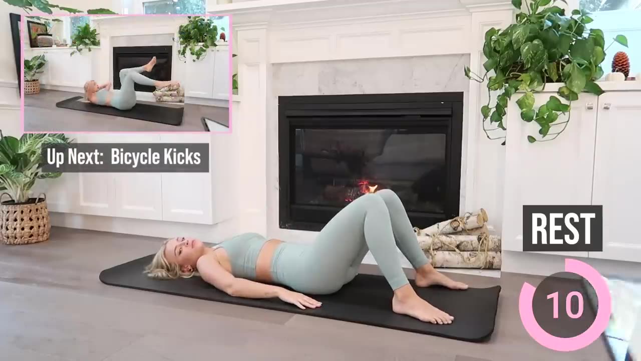 Quarantine Abs _ My 8 Minute Go-To Cinch Waist Workout