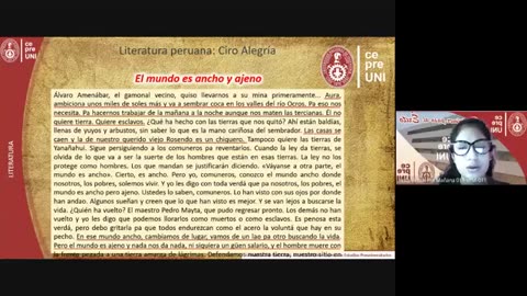 CEPRE UNI 2021 - 2 | SEMANA 17 | LITERATURA