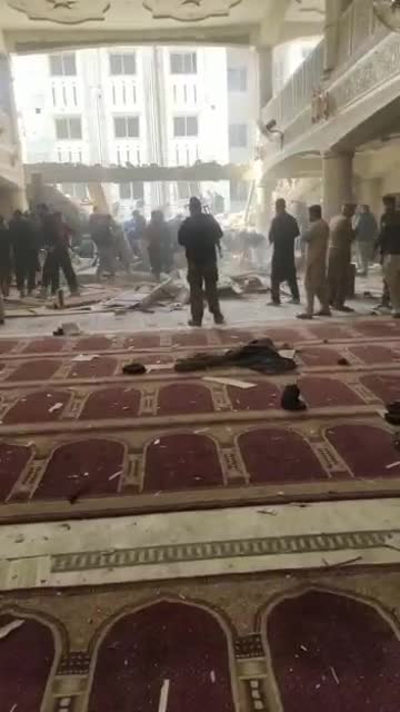 Blast kills at least 19 worshippers at mosque in Pakistan's Peshawar