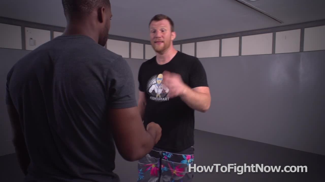 Arm Drag For Knife Defense