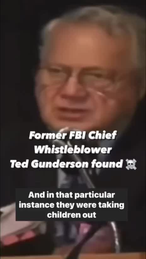 Former FBI Chief & Whistleblower Ted Gunderson Found Dead After Revealing This