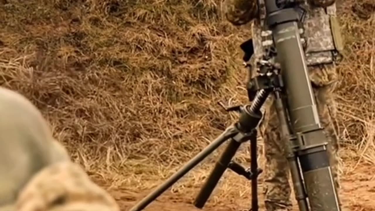 Ukrainian Mortar Units at Work