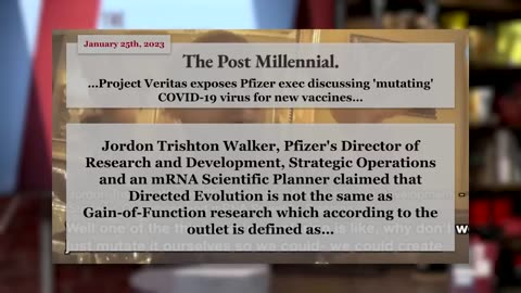 Matt Walsh Shares His Thoughts on the Pfizer Mutation Video