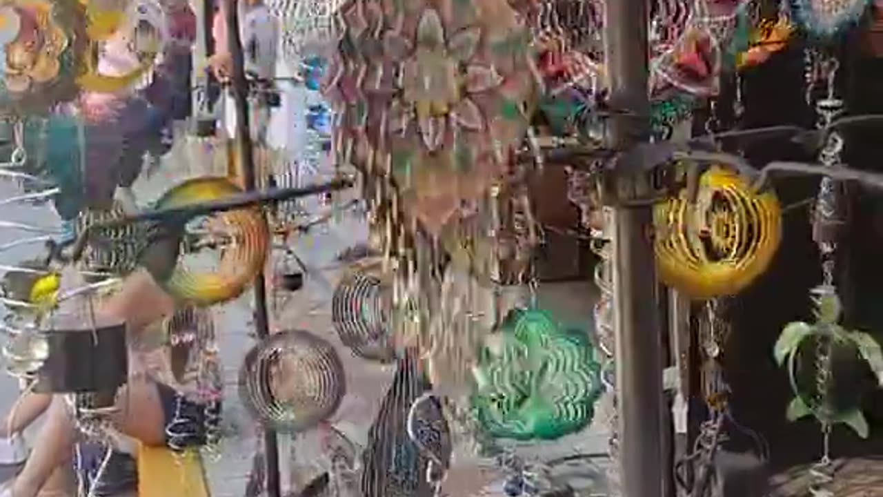 Mandala wind spinners