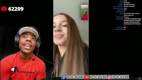 ishowspeed tells his girlfriend he's a grower not a shower