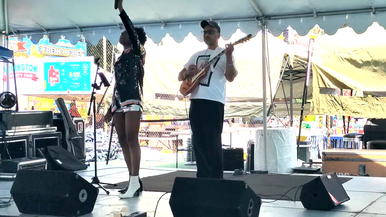 Joshica Live at the Arlington County Fair: "Hold It Down"