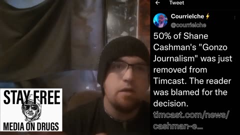 Prank calling Hunter S Thompson. Timcast Gonzo BS