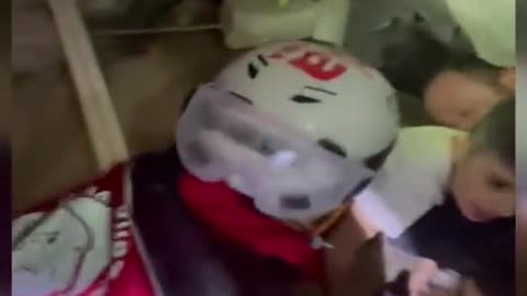 A little girl in Turkey is rescued from the Earthquake Rubble