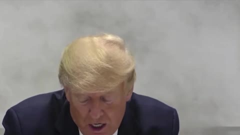 Unseen video, statement from president Trump has been released