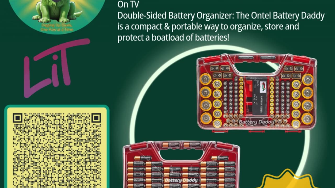 Organize and Protect Your Batteries with Battery Daddy | Da Deals by BendTheTrend Affiliates