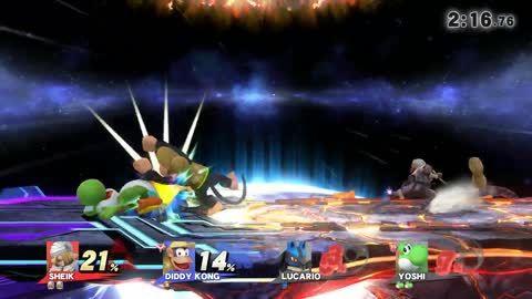 Super Smash Bros 4 Wii U Battle257