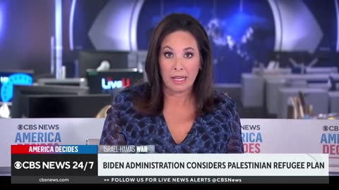 Joe Biden's is now considering granting Gazans "a permanent safe haven here