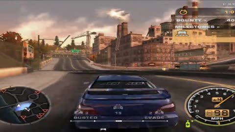 NFS Most Wanted Black Edition - Challenge Series Event 16 Final Try(AetherSX2 HD)