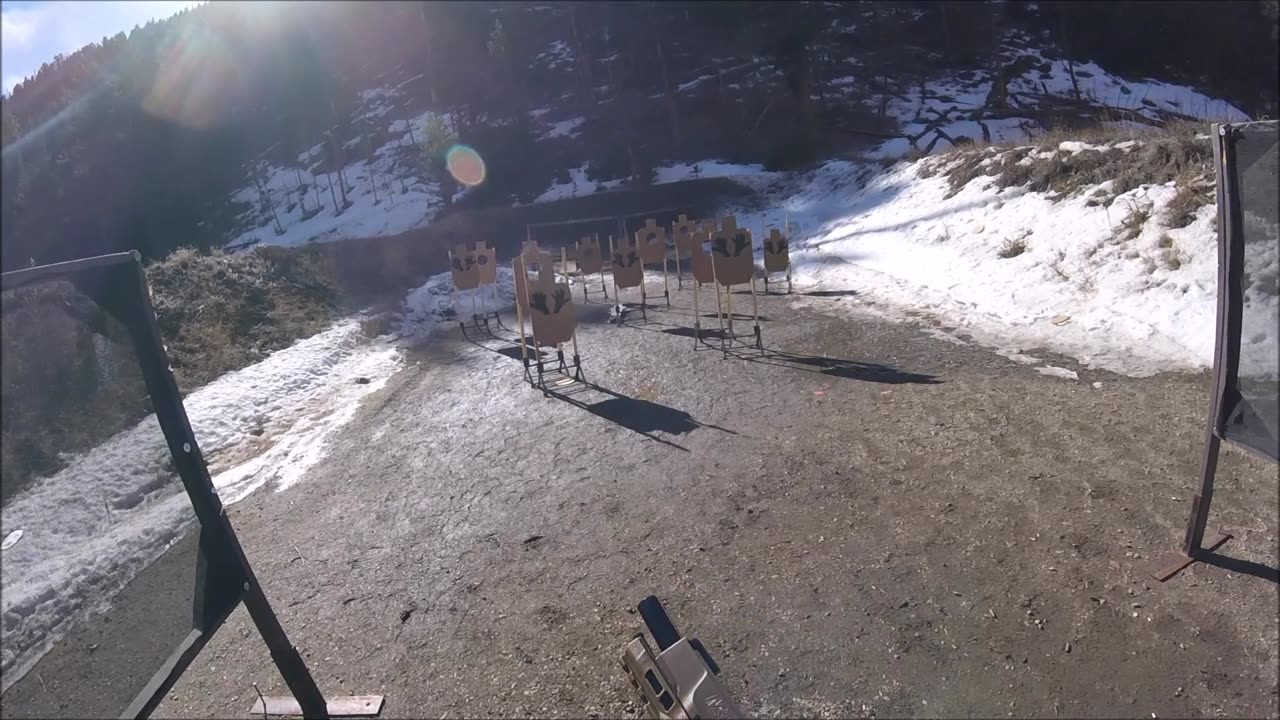 Smith & Wesson M&P9 M2.0 5" FDE at IDPA Match
