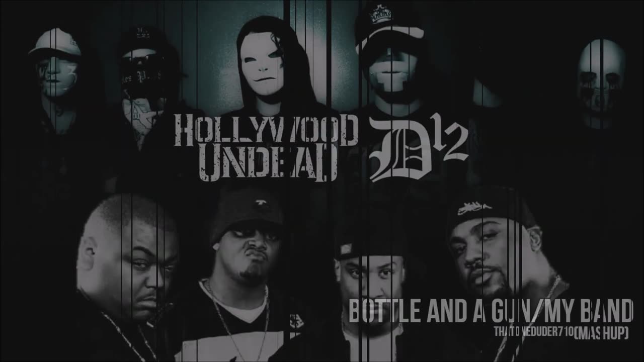 Hollywood Undead (ft. D12) - Bottle And My Band [Mashup]