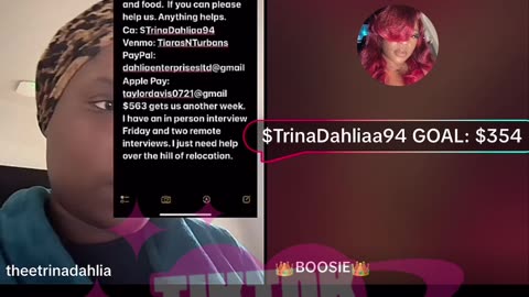 LIVE REPLAY: Trina Dahlia Wed Apr 24 (Part 2)